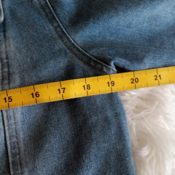 Highway Jeans Distressed Denim Jacket Size L - Picture 10 of 11